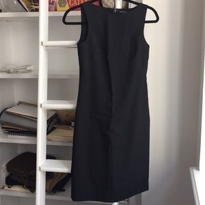 Black theory shift dress